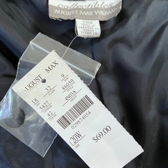 NWT navy dress pants double button lined - Picture 2 of 5